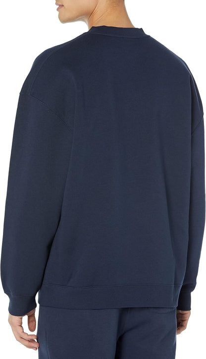Men's Oversized-Fit Crewneck Sweatshirt (Available in Big & Tall)
