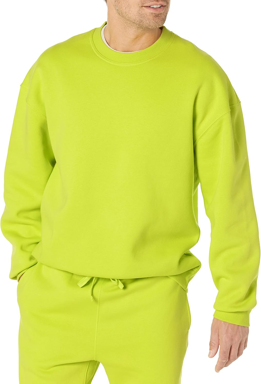 Men's Oversized-Fit Crewneck Sweatshirt (Available in Big & Tall)