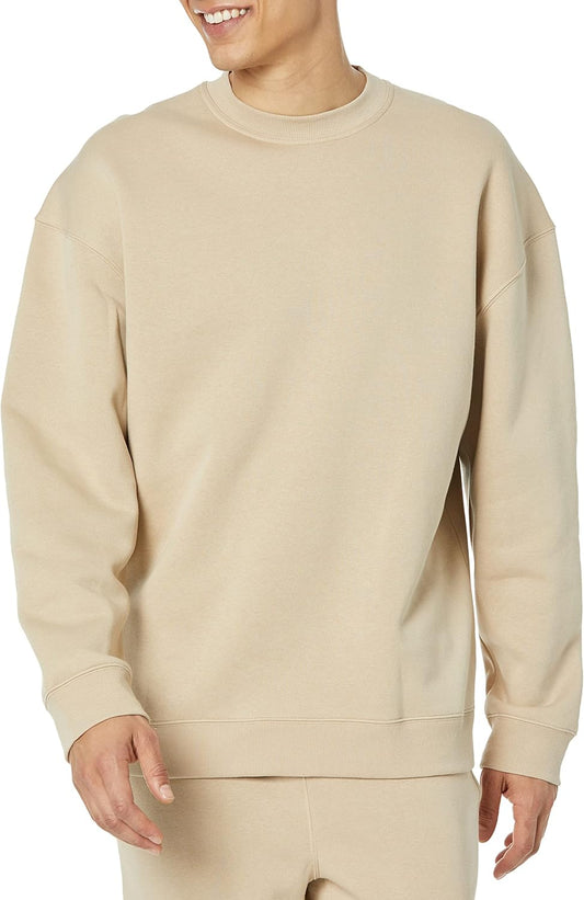 Men's Oversized-Fit Crewneck Sweatshirt (Available in Big & Tall)