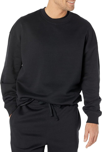 Men's Oversized-Fit Crewneck Sweatshirt (Available in Big & Tall)