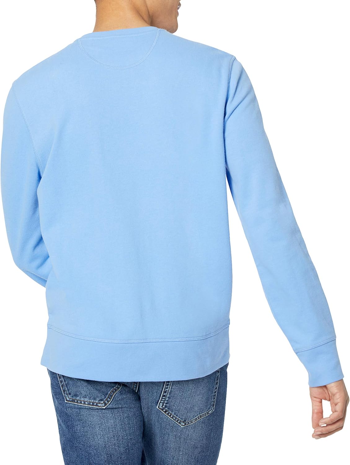 Men's Long-Sve Lightweight  Terry Crewneck Sweatshirt
