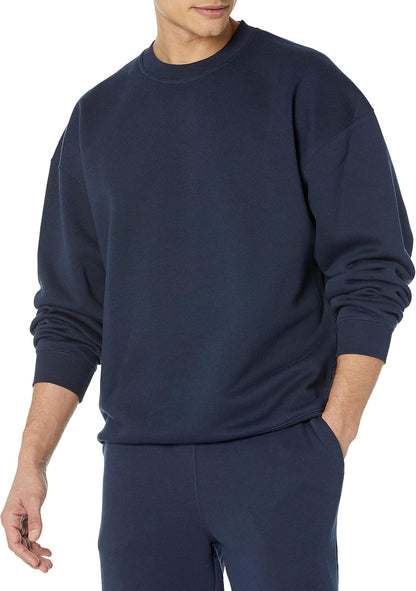 Men's Oversized-Fit Crewneck Sweatshirt (Available in Big & Tall)