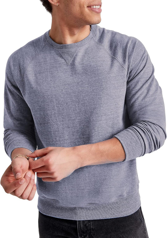 Mens  Men'S Crewneck Sweatshirt, Tri-Blend  Terry