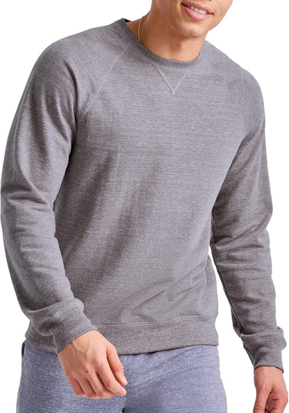 Mens  Men'S Crewneck Sweatshirt, Tri-Blend  Terry